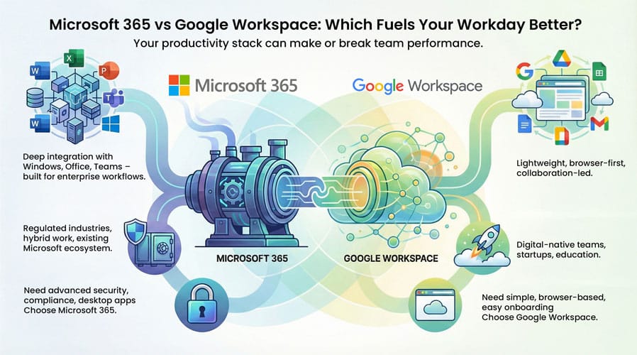 Microsoft 365 vs. Google Workspace