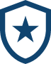 shield with star icon