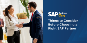 Things to Consider Before Choosing a Right SAP Partner