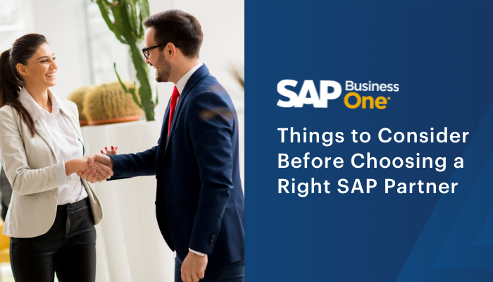 Things to Consider Before Choosing a Right SAP Partner