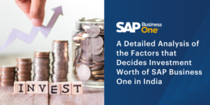 A Detailed Analysis of the Factors that Decides Investment Worth of SAP Business One in India
