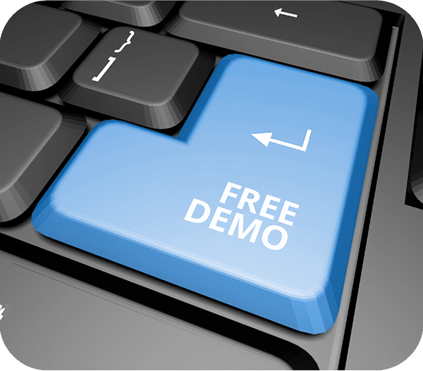 free demo button image