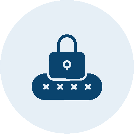 cybersecurity lock icon