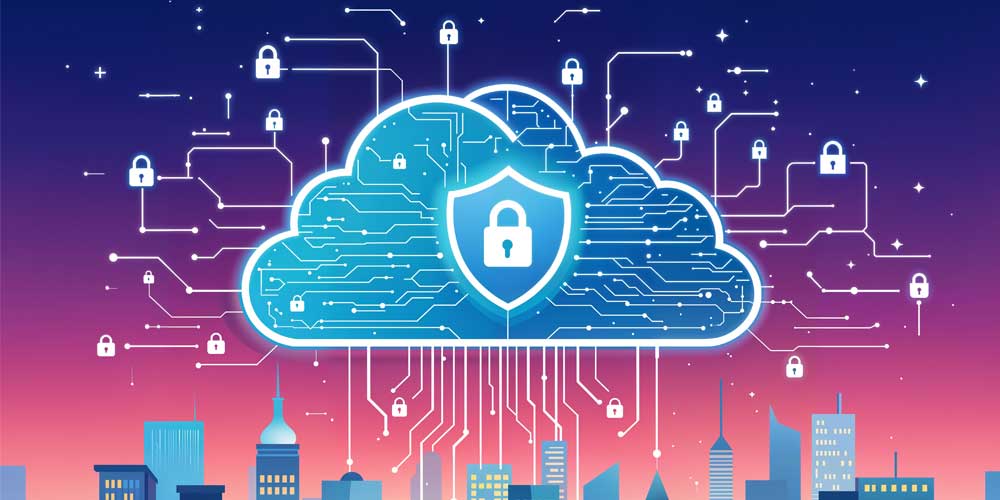 Secure data architectures diagram for cloud-first enterprises in India