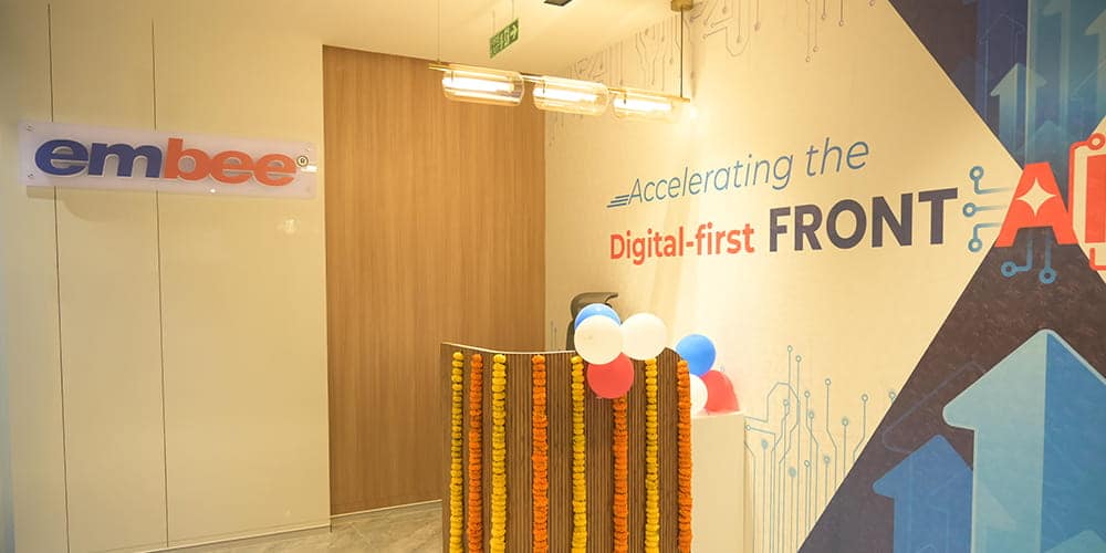 Embee Software new Kolkata office facility with modern collaboration zones and NOC SOC infrastructure