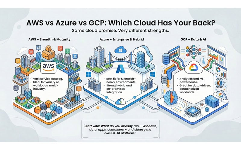 IT team monitoring multi-cloud performance dashboard on a cloud managed services console in India