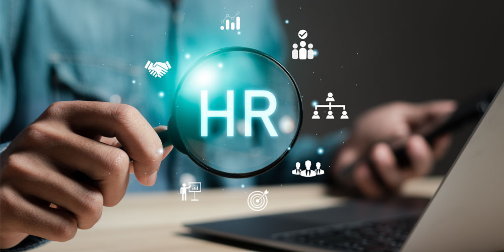 HR analytics dashboard showing attrition and workforce trends for an Indian business