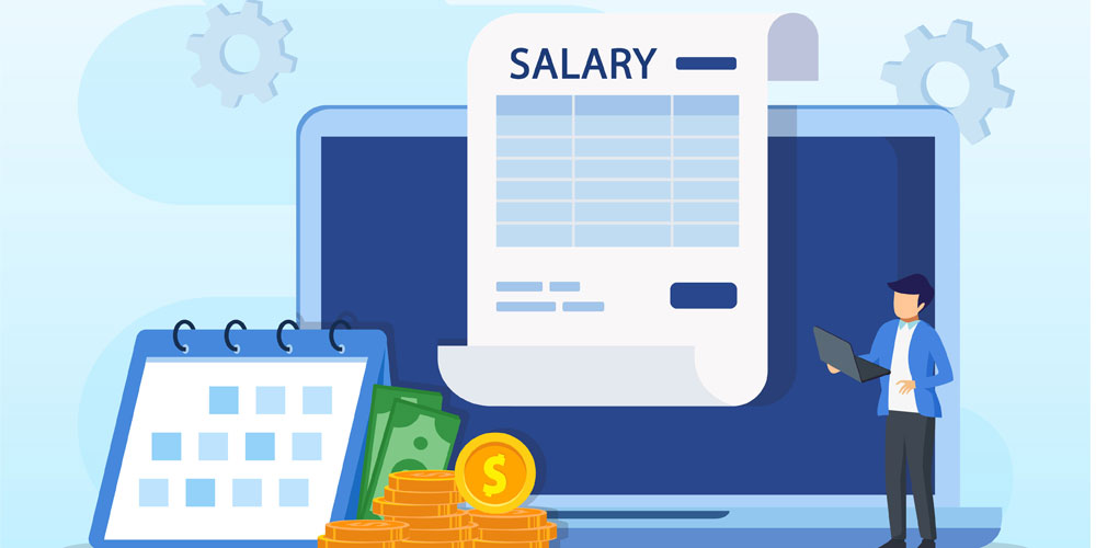 HR, finance and IT leaders reviewing a salary structure chart under India's new labor codes